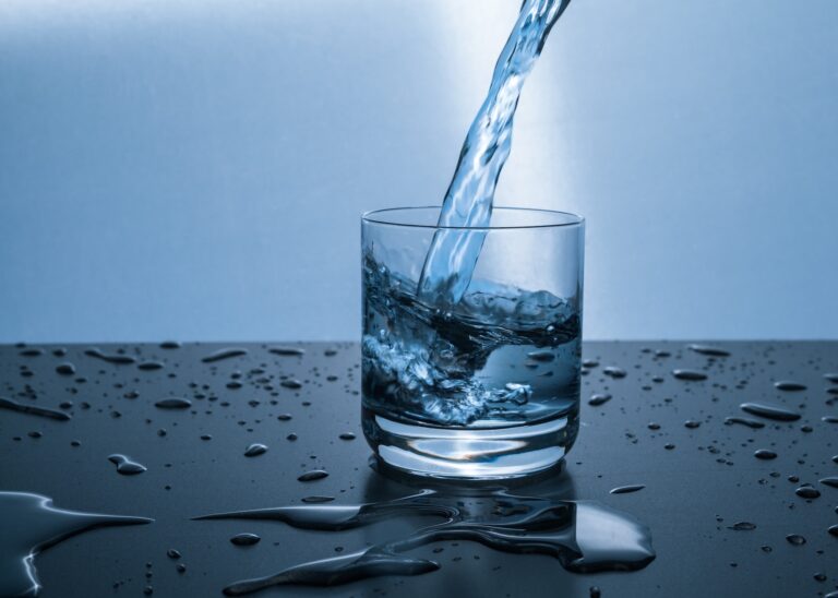 glass of water